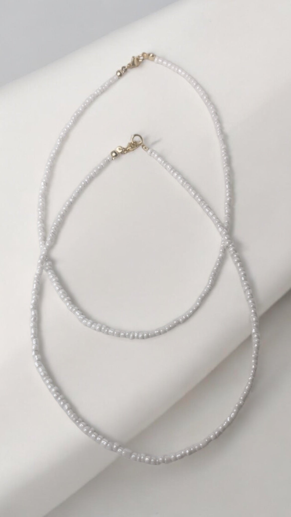 Choker blanco