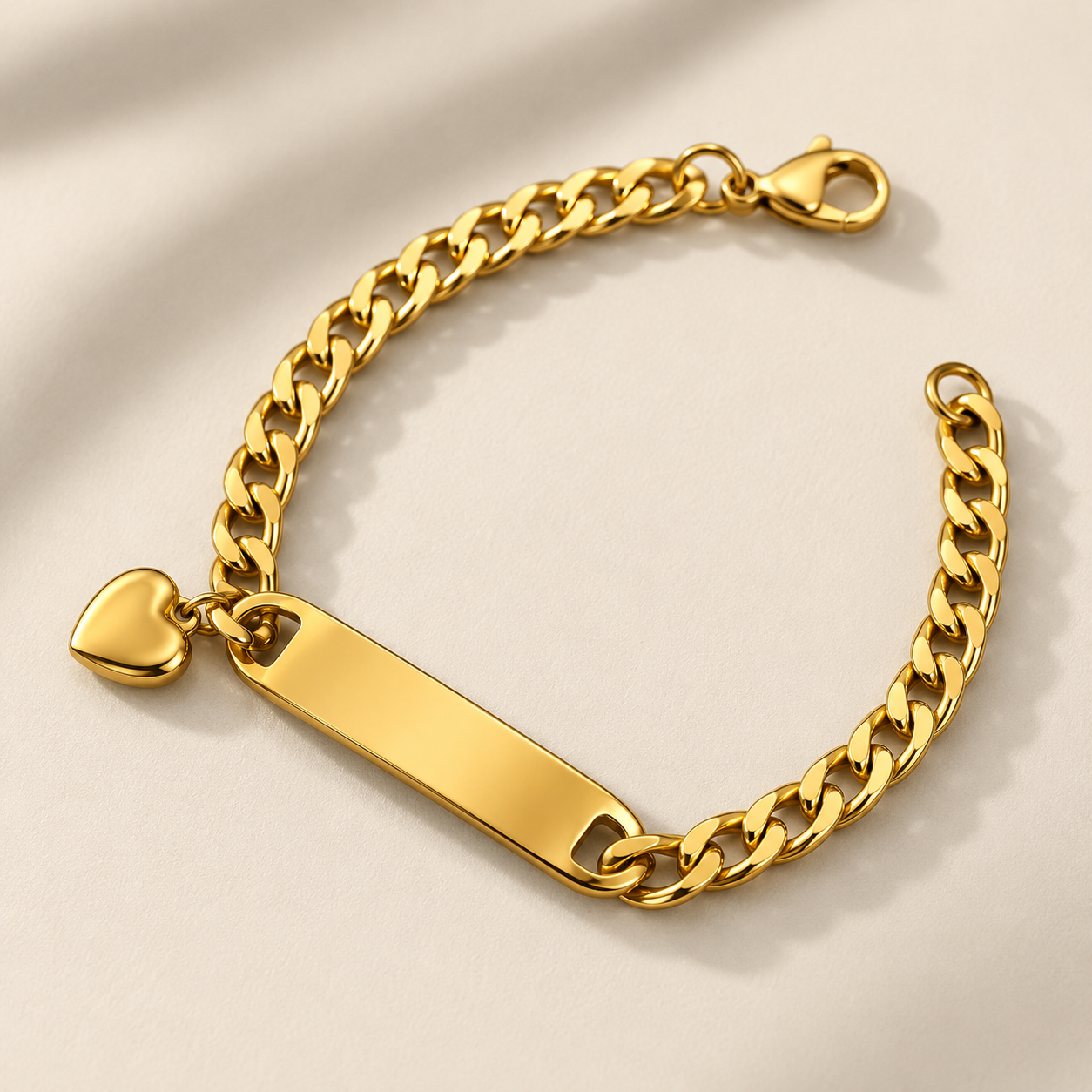 PULSERA ESCLAVA CON CORAZÓN