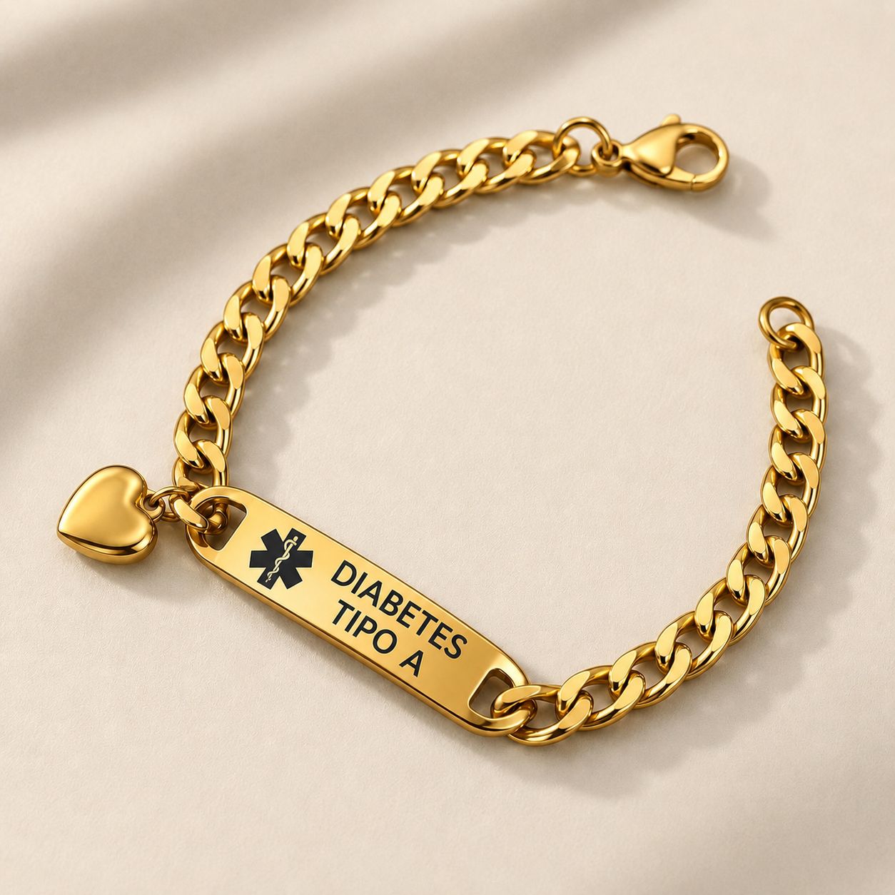 PULSERA ESCLAVA CON CORAZÓN