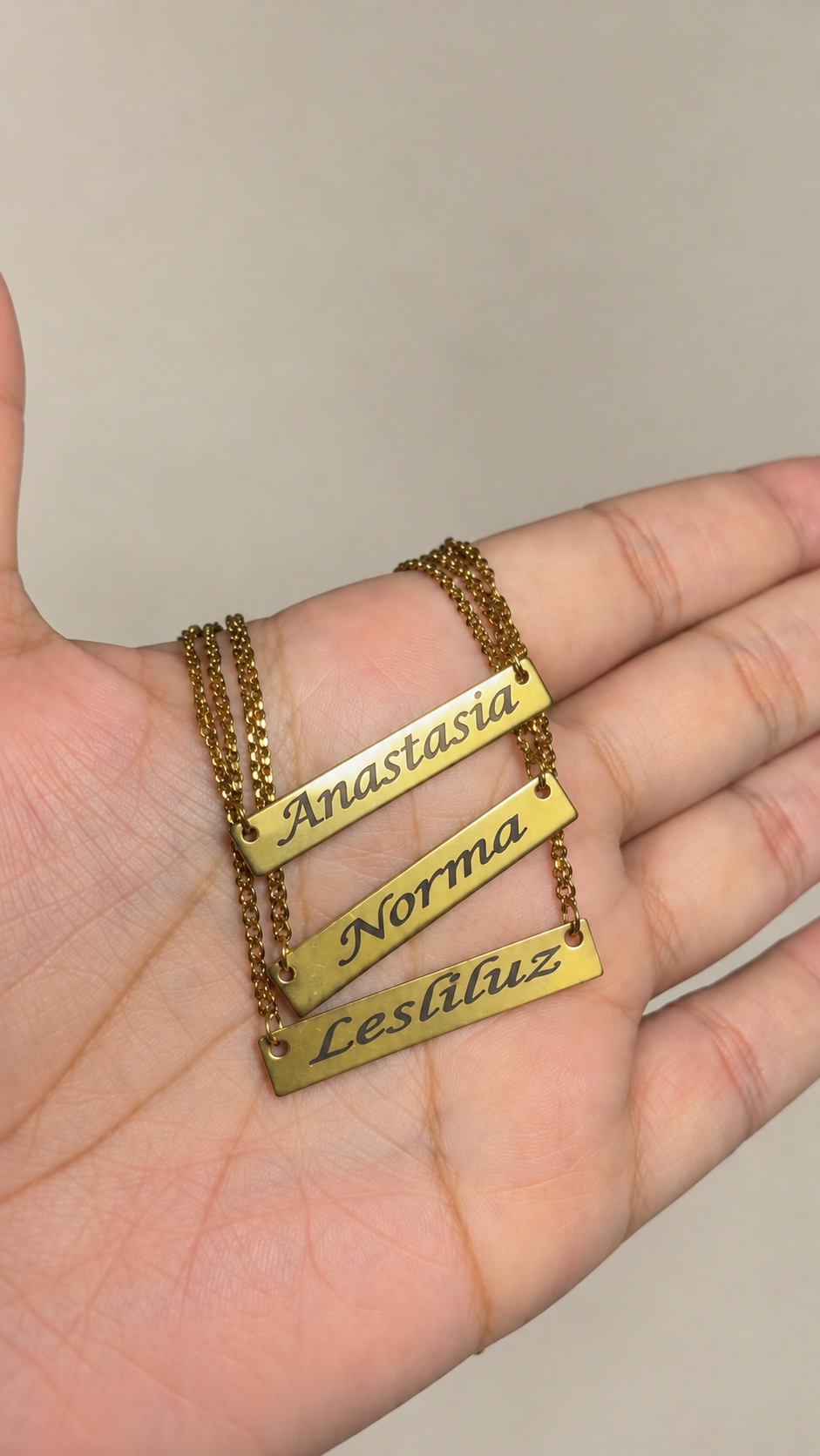 Cadena Personalizada con Nombre | Lleva Tu Nombre